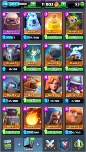 Conta clash of clans Cv10 e Conta clash royale desafiante I