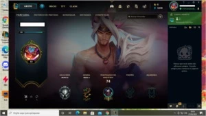 CONTA PRATA 2 BOM MMR 6 SKINS - League of Legends LOL