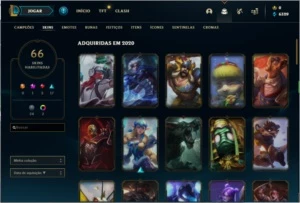 CONTA LEAGUE OF LEGENDS LOL
