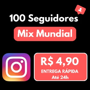 1000 Seguidores Instagram - Seguidores Mundiais - Social Media