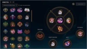 LOL BR - Platina 5 SoloQ, Icone Rengar Chibi etc - League of Legends