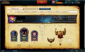 Conta League of Legends LOL