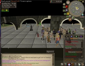 pure oldscholl fire cape gracefull pet mage arena 2 - Runescape RS