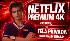 Netflix 4K Compartilhada 30 Dias- Entrega Imediata! +Brinde