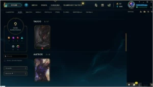 CONTA DIAMANTE LOL, LEVEL 42 SMURF WIN RATE OTIMO! - League of Legends
