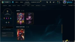 CONTA DIAMANTE LOL, LEVEL 42 SMURF WIN RATE OTIMO! - League of Legends