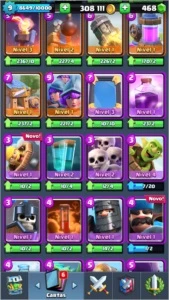 Clash Royale 300 mil de ouro lvl 9