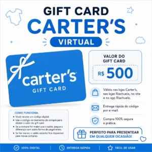 🎁 Gift Card Virtual Carter's - Gift Cards