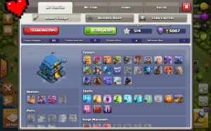 Cv 12 full* | 6 construtores + 6 skins - Clash of Clans