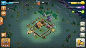 Conta Clash of Clans CV9 - Semi-Full + 773 Gemas