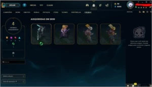 Conta Platina1 (DECAY DIAMOND1) - League of Legends LOL