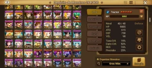 Conta com Giana E mais 4 Lds competitivos - Summoners War