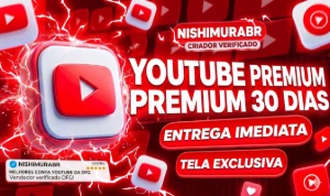 Youtube Premium + Youtube Music (30 Dias ) ⭐ - Assinaturas e Premium