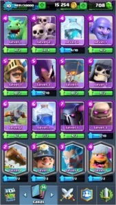 Conta Clash Royale LVL 10 com 3 Lendárias