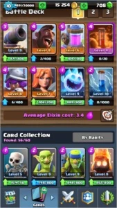 Conta Clash Royale LVL 10 com 3 Lendárias