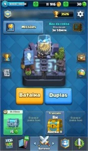 Conta clash royale arena 11 super barato