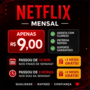 Netflix {30 Dias} - Assinaturas e Premium