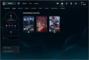 Conta Diamante 4 - League of Legends LOL