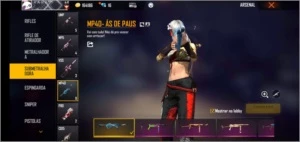 Conta Free Fire Gemada