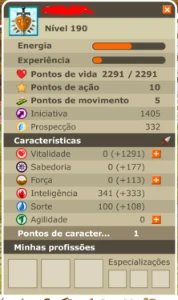 CRA lv 190 servidor BOUNE com cra 200 e panda 199 DRACONIROS - Dofus