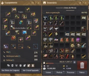 Conta Black Desert SA 276 AP Kutum com e-mail incluso