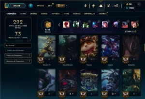 Prata 2 com 80 Champs e 38 Skins - League of Legends LOL