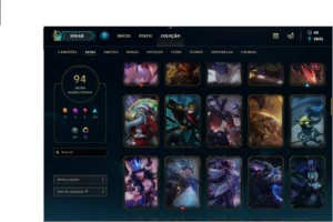 CONTA MTO BOA TROCO POR UMA COM ELISE VITORIOSA - League of Legends LOL