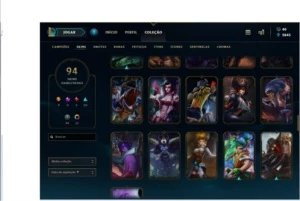 CONTA MTO BOA TROCO POR UMA COM ELISE VITORIOSA - League of Legends LOL