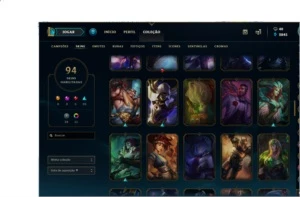 CONTA MTO BOA TROCO POR UMA COM ELISE VITORIOSA - League of Legends LOL
