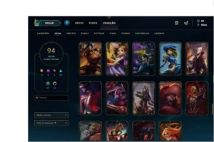 CONTA MTO BOA TROCO POR UMA COM ELISE VITORIOSA - League of Legends LOL