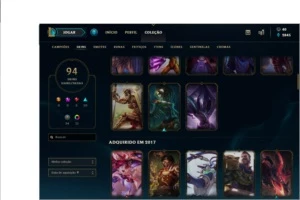 CONTA MTO BOA TROCO POR UMA COM ELISE VITORIOSA - League of Legends LOL