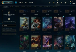 [BR] Conta FERRO 4 | 0 PDL - LOL (league of legends) ELOMOON