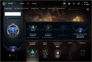 Conta Platina IV - League of Legends LOL