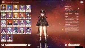 🔥AR 48 - HUTAO C1, ALBEDO, MONA, DILUC + ARCO DE AMOS🔥 - Genshin Impact