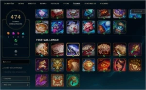690 SKINS, UNRAKED, FULL DADOS, VENDA POR NECESSIDADE. - League of Legends LOL