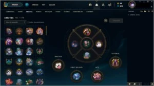 Conta TOP com 993 Skins - League of Legends LOL