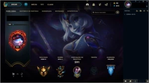 Conta TOP com 993 Skins - League of Legends LOL