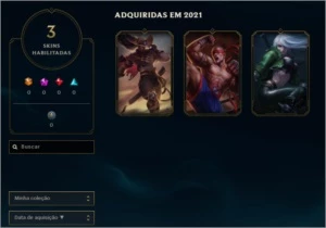 conta lol - League of Legends