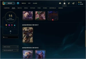 Vendo conta Platina IV MMR Alto - League of Legends LOL