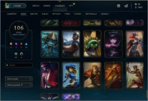 Conta LOL com Riven Campeonato da S2 e Rammus REI - League of Legends