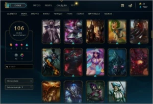 Conta LOL com Riven Campeonato da S2 e Rammus REI - League of Legends