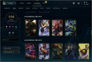Conta LOL com Riven Campeonato da S2 e Rammus REI - League of Legends