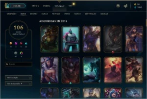 Conta LOL com Riven Campeonato da S2 e Rammus REI - League of Legends