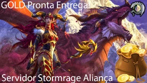 100K GOLD WOW STORMRAGE ALIANÇA - Blizzard
