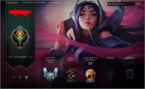 Conta Diamante V 69 pdl SoloQ Gold 3 VENDA RÁPIDA ! - League of Legends LOL