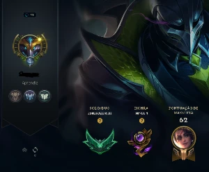 Conta Esmeralda 3 - League of Legends