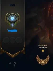 Conta Ouro - League of Legends