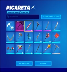 Conta Fortnite