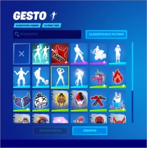 Conta Fortnite