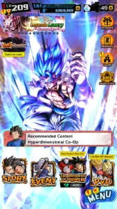 Dragon Ball Legends - UL Gogeta Blue e UL Broly